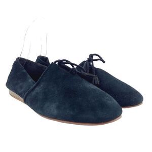 TOMS‎ Womens Kelli Black/Black Suede Casual Flats - Size 8.5